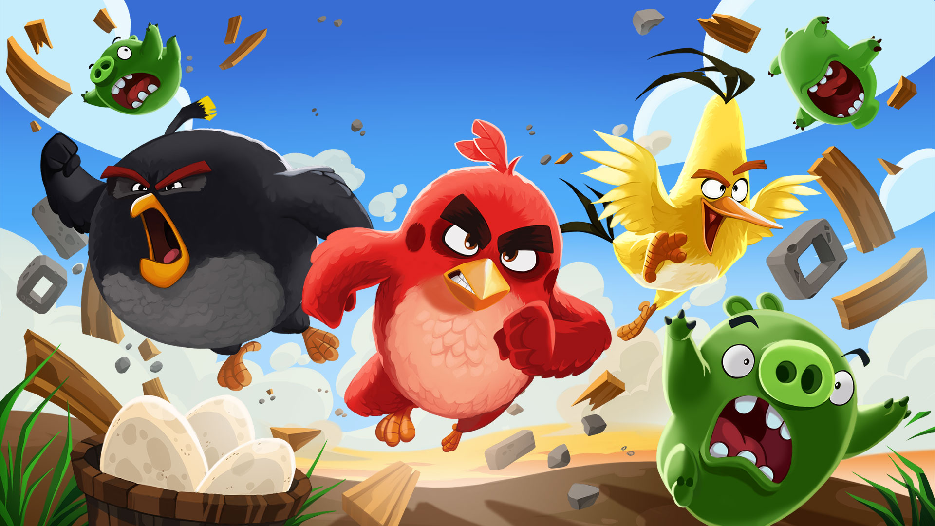 دانلود انگری بردز (Angry Birds)