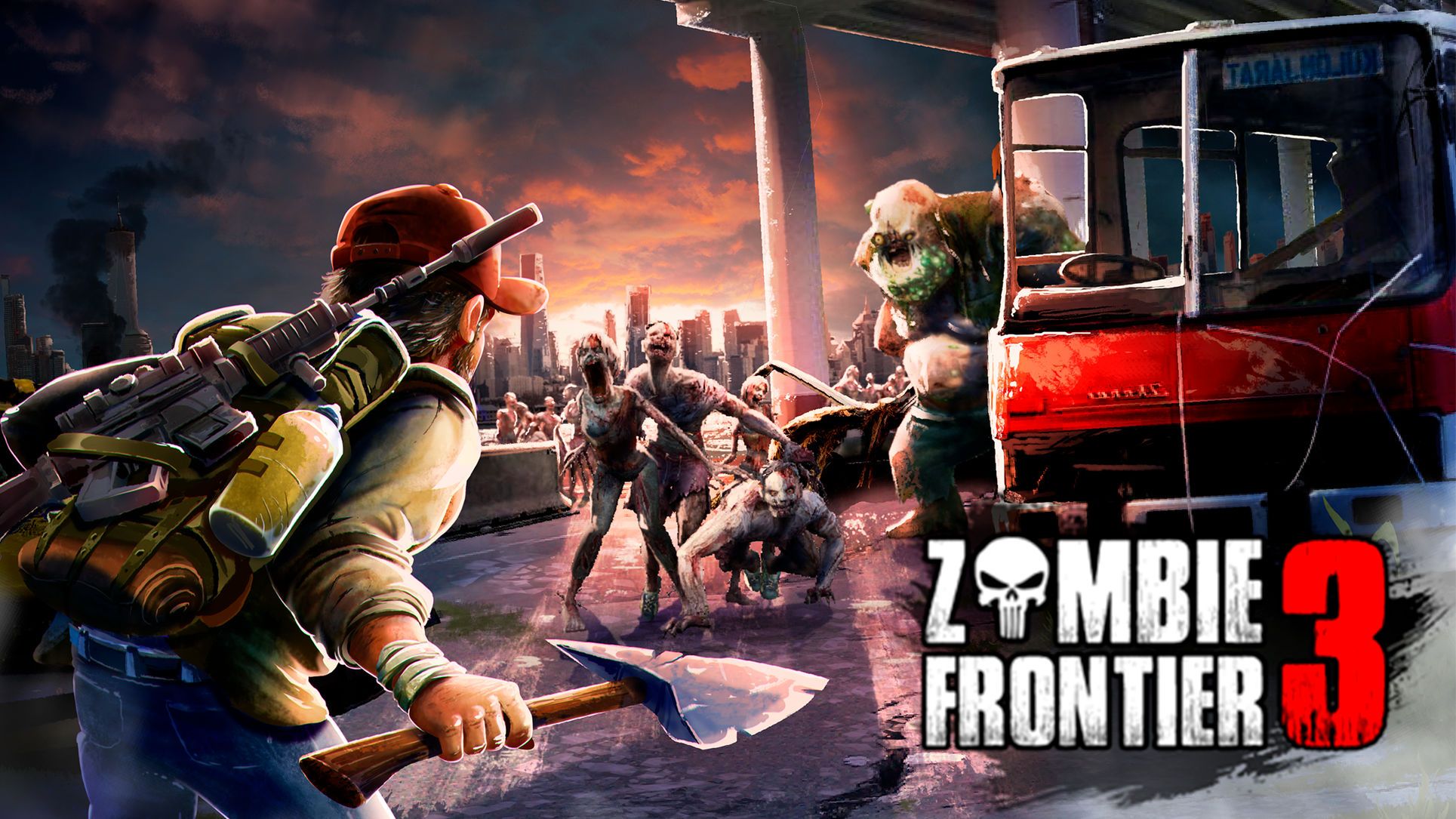 دانلود منطقه زامبی 3 (Zombie Frontier) بازی اکشن زامبی‌ها اندروید