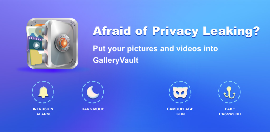 دانلود نسخه جدید Gallery Vault Pro برنامه مخفی سازی عکس و فیلم اندروید + مود